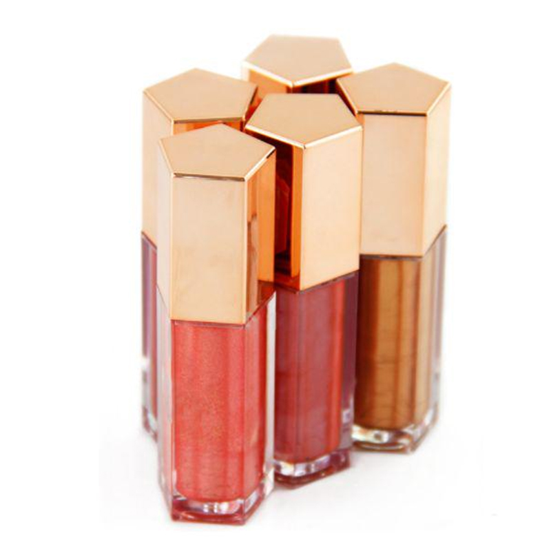 Lip Gloss Glitter Lip Gloss Tahan Air Lipstik Cair Alami