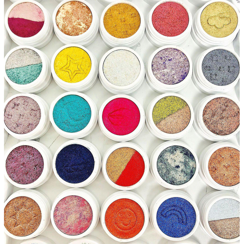 Palet Eyeshadow Pigmen Tinggi Palet Eyeshadow Mika Berkilau Diskon Besar Eyeshadow Rentang Alami 25 Warna