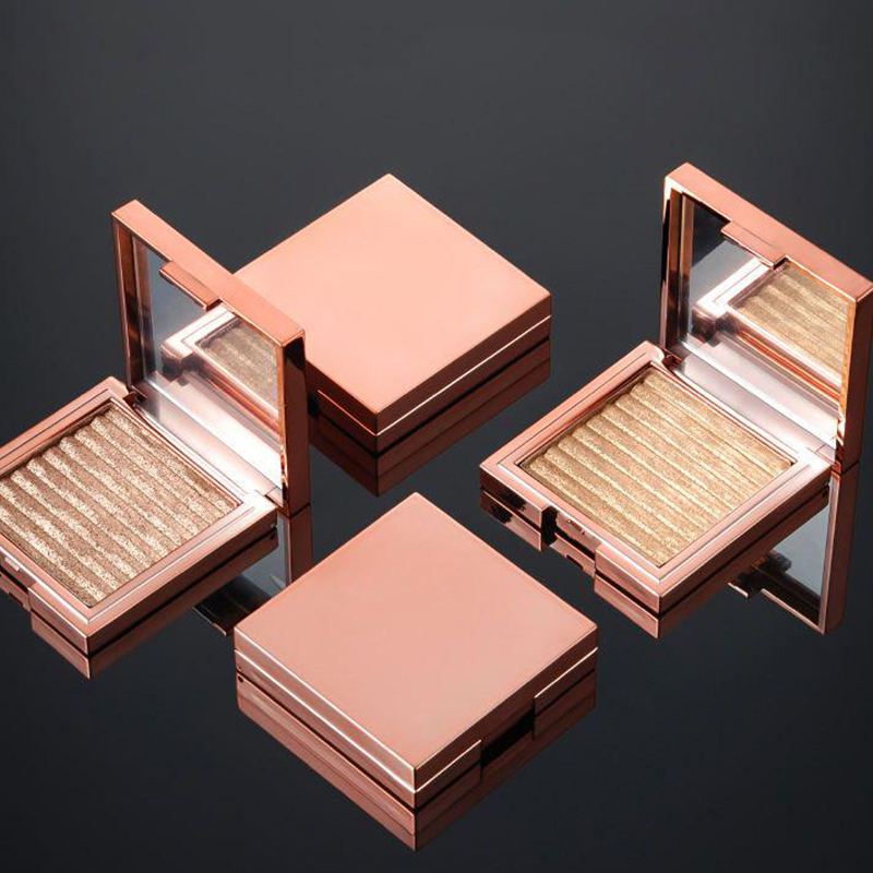 Kosmetik Bronzer Body Powder Highlighter Ditekan Single Glow Baked Highlighter Makeup