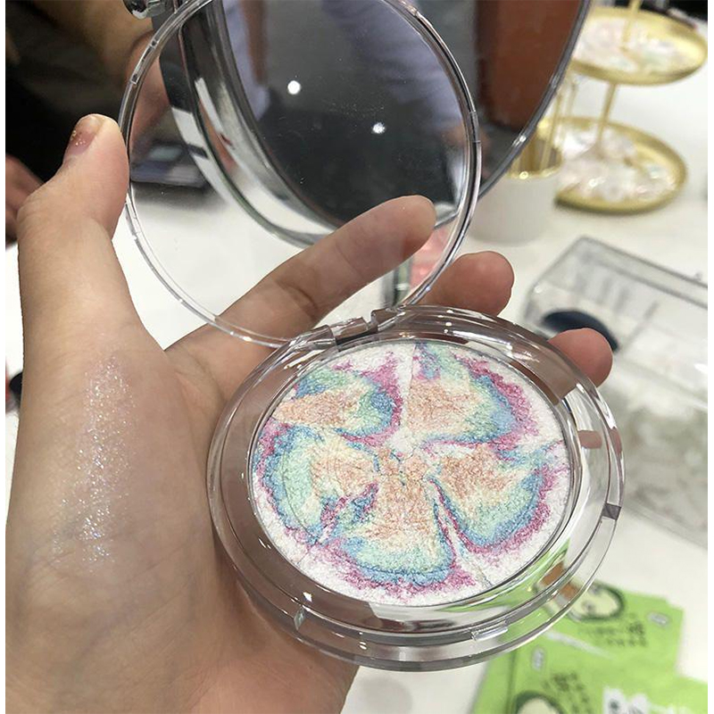 Bentuk Kompak Highlighter Kontur Palet Concealer Highlighter Makeup Makeup