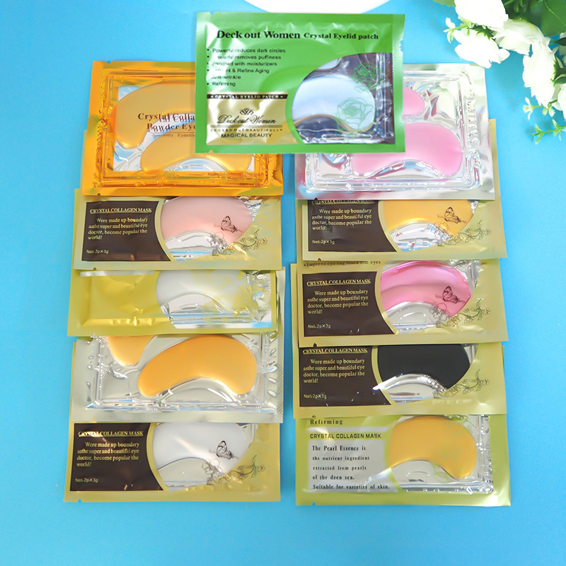 Masker Mata Kristal Kolagen Melembabkan dan Menghidrasi Masker Mata Garis Halus