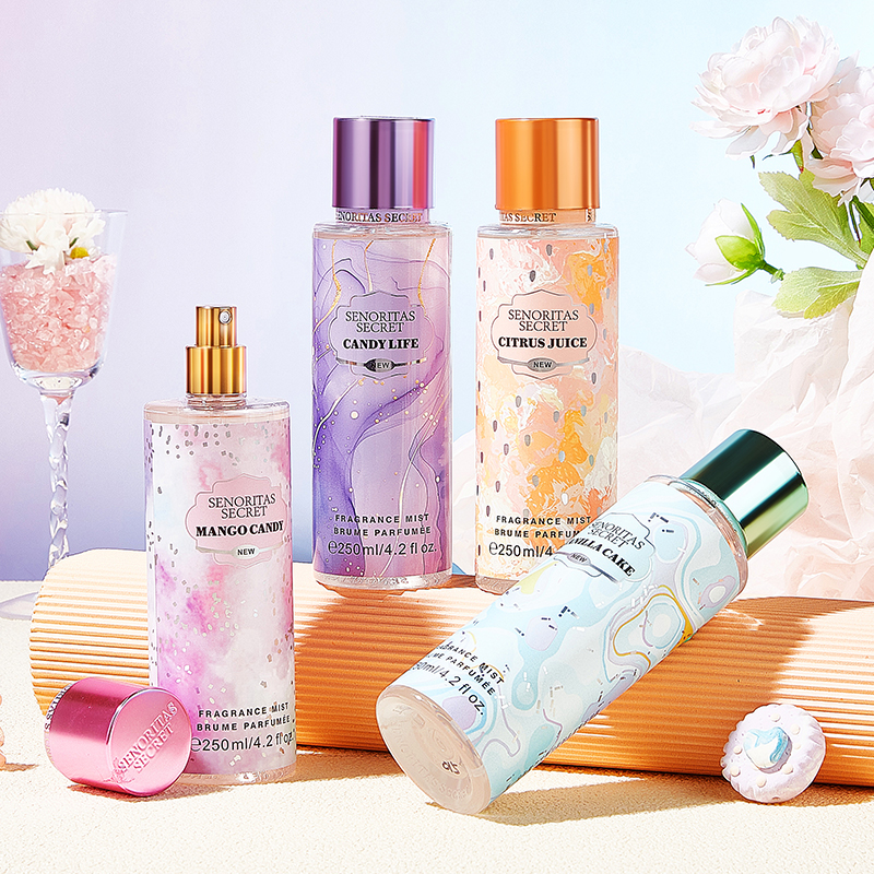 250ml Parfum Tubuh Tahan Lama untuk Parfum Wanita Body Spray