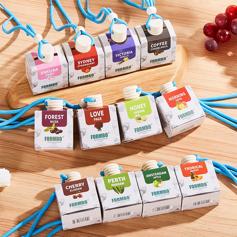 Parfum Mobil Blossom & Berry - Penyegar Udara Gantung dengan Esensi Bunga & Buah Alami Aksesori Aroma Mobil Mewah 8Ml