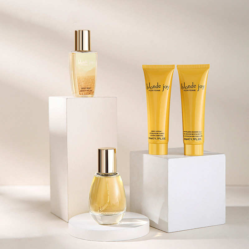 Set Hadiah Perawatan Kulit untuk Bath Spa Termasuk Shower Gel Body Lotion dan Body Mist serta Parfum untuk Wanita