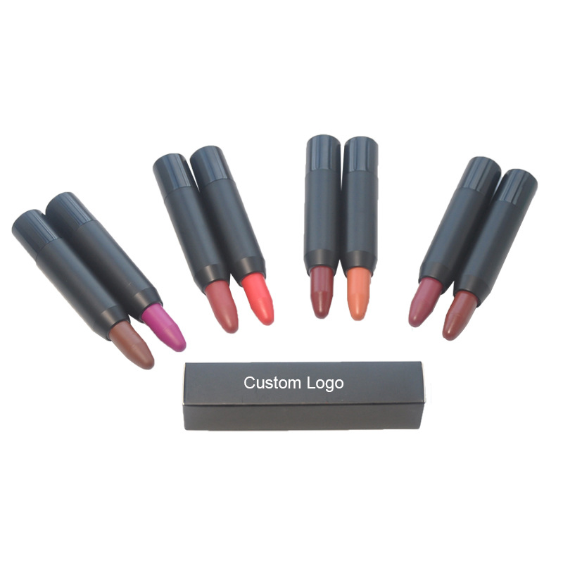 Lipstik Kecantikan Rias Wajah Tahan Lama Matte Lip Glaze Lip Krayon Lipstik Pensil Lipstik Pena